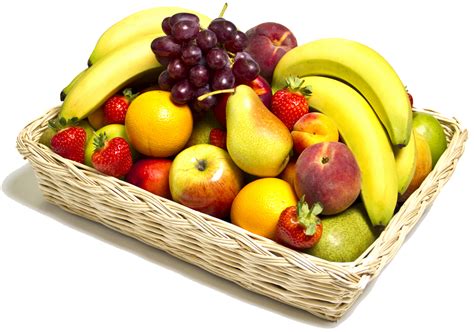 Fruits In Basket Transparent Images
