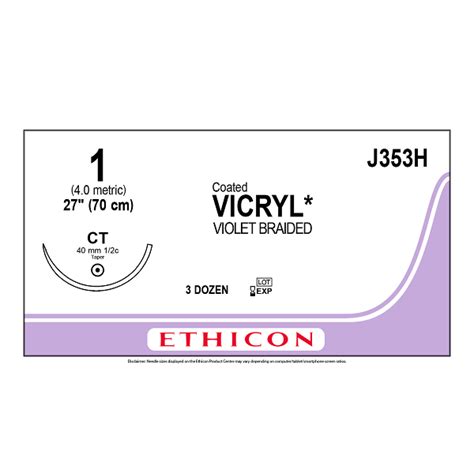 Vicryl 1 Ct Soluciones Y Material Quirurgico Sa De Cv