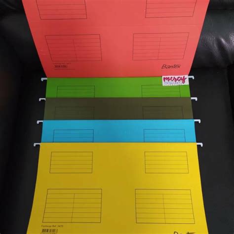 Jual Map Gantung Suspension File Bantex Folio 3470 - Kota Surabaya