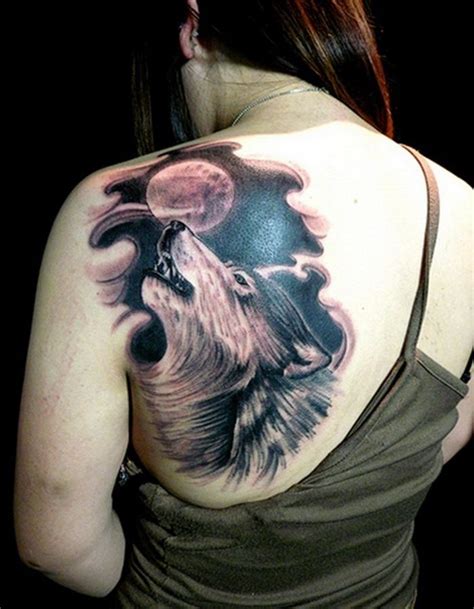 Https://tommynaija.com/tattoo/wolf And Moon Tattoo Designs