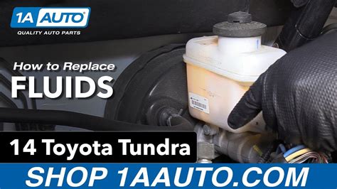 How to Check Engine Fluids 2014-19 Toyota Tundra | 1A Auto