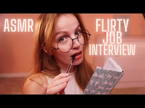 Asmr Flirty Job Interview Asmr Roleplay Youtube