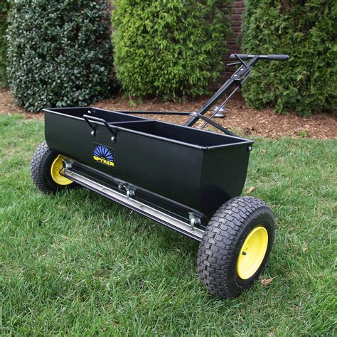 Do not leave spreader open when making according to scotts, the manufacturer, the setting for the scotts turf builder classic drop spreader will depend on the exact product you are using. Shop the Spyker Pro-Series P70-12010 120 lb Commercial Drop Spreader