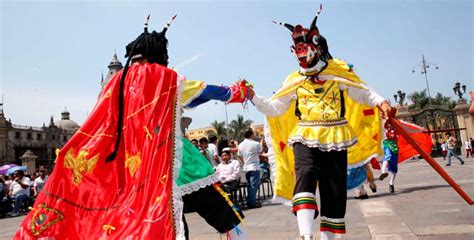 Danza Diablicos De Túcume Danza De Lambayeque Perú
