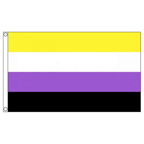 Non Binary Ft By Ft Premium Pride Flag THE PRIDE SHOP