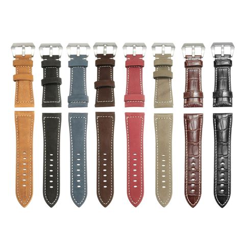 Replacement Leather 26mm Watch Band Straps For Garmin Fenix 3 Hr Smart