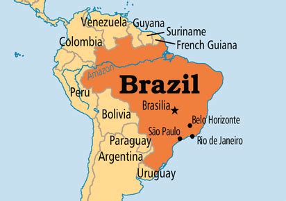 Before that, brazil had two other capital cities: State Shape and Boundaries - BrazilBy: Bryce Sobota