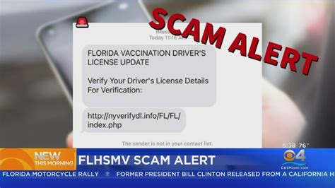 Florida Department Of Highway Safety And Motor Vehicles Scam Alert