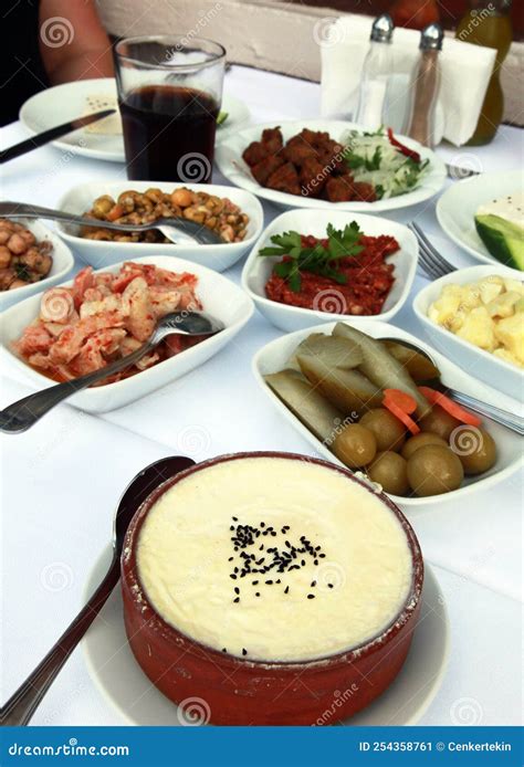 Turkish Yogurt And Appetizer Foods Stock Image Image Of Liver