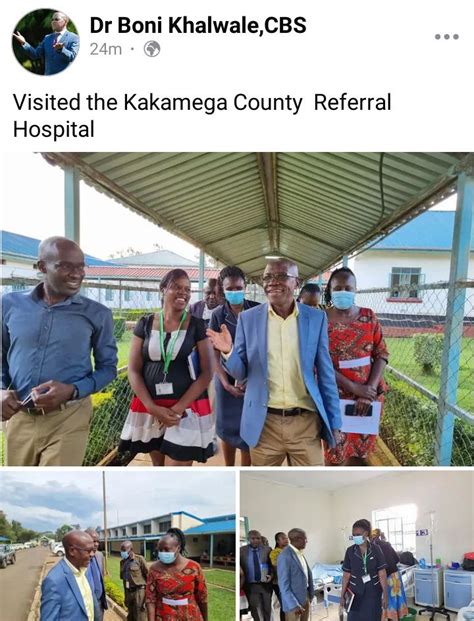 Mixed Reactions As Kakamega Senator Bonny Khalwale Visits Kakamega