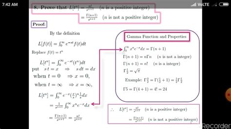 Laplace Transform And Elementary Functions Part1 Youtube