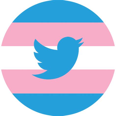 Twitter Trans Flag Rgb 900x900 Png Download