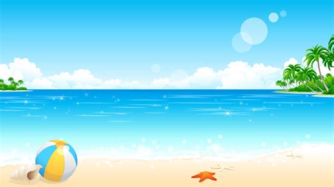16 High Resolution Beach Background Clipart Png