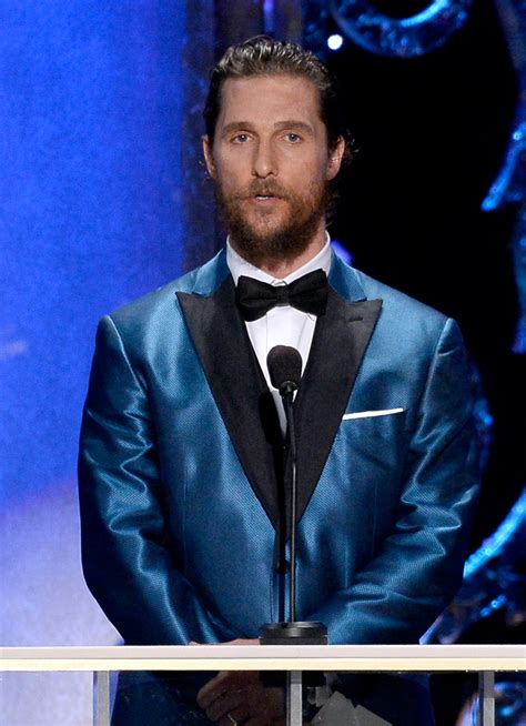 Matthew Mcconaugheys Beard At The Oscars Was Really Something