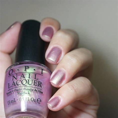 Opi In Significant Other Color Iridescent Pink Nail Polish Nail