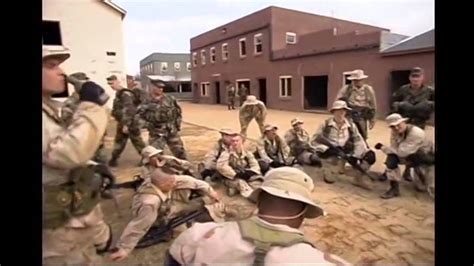Rangers and an elite delta force team attempt to kidnap two underlings of a somali warlord, their black hawk helicopters are shot down, and the americans suffer heavy casualties, facing intense fighting from the militia on the ground. Black Hawk Down (Military Trainning) Part 3/3 - YouTube