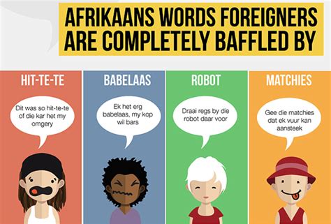 Some Of The Lekker Ist Afrikaans Words Explained Sapeople Worldwide