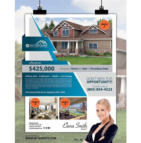 Real Estate Flyers Templates Realty Flyers Real Estate Agent Flyer