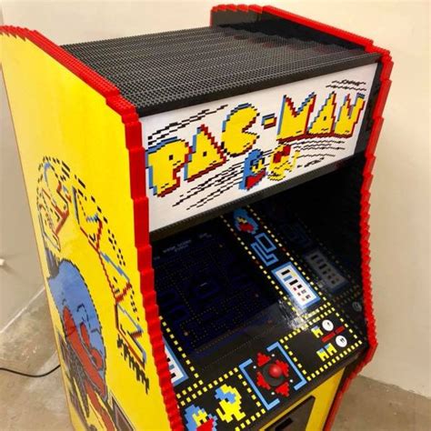 Une Borne Arcade Pac Man Réalisée En Lego Gamerstufffr