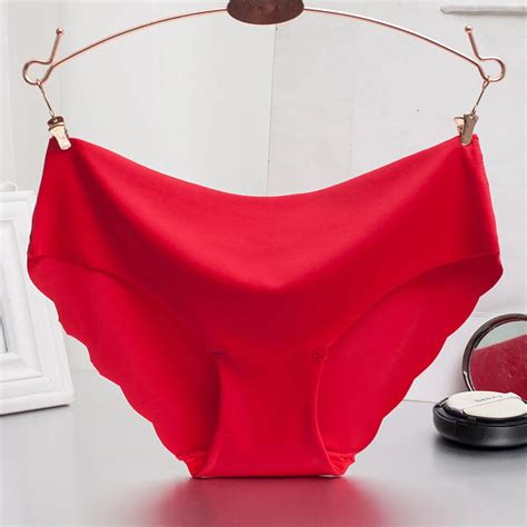 Yjsfg House Sexy Women Panties Seamless Briefs Ultra Thin Traceless