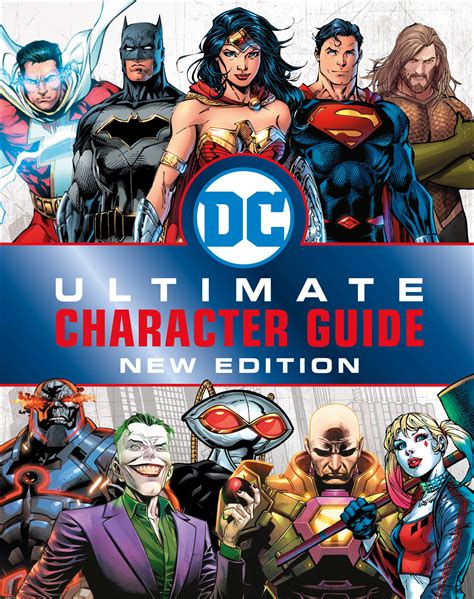 Dc Comics Ultimate Character Guide Édition 2019 Livres De