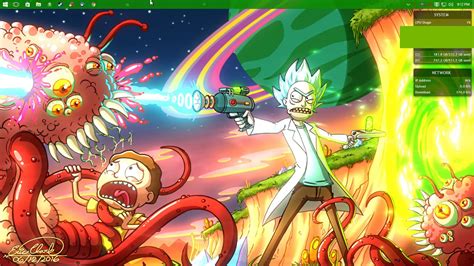 Rick And Morty Animated Background