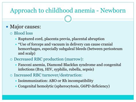 Ppt Child With Anemia Powerpoint Presentation Free Download Id2347771
