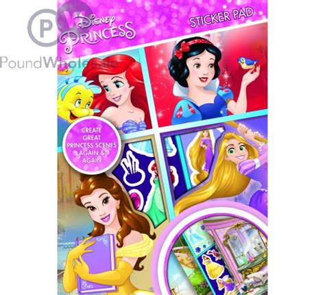 Wholesale Disney Princess Sticker Pad Pound Wholesale