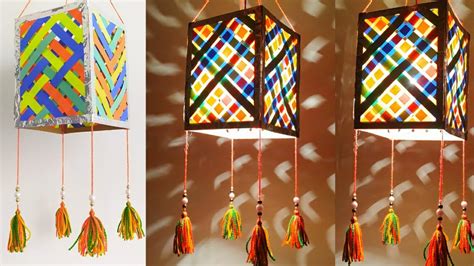 Akash Kandil Making At Home For Diwali 2021 Diwali Decoration Ideas