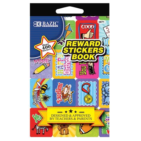 Bazic Reward Sticker Book Bazic Products