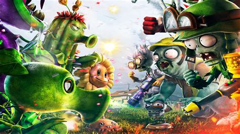 Video Game Plants Vs Zombies Garden Warfare Hd Wallpaper