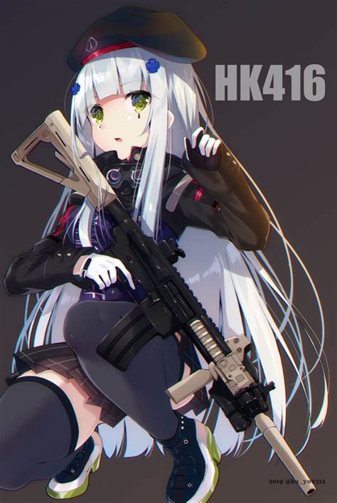 Hk416 Girls Frontline Rgunime