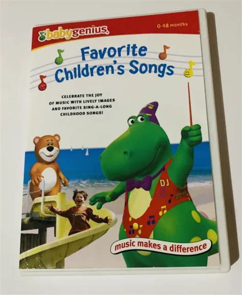 Baby Genius Favorite Childrens Songs Dvd 2006 0 48 Months 399