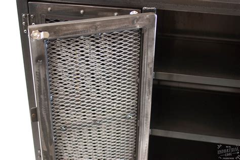 Just install the lock in your chosen location and lock it with the magnetic key. Custom Locking Wine Cellar Cabinet / Steel & Reclaimed Oak ...