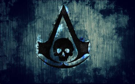 Assassins Creed Black Flag Logo Wallpaper Hd 1080p
