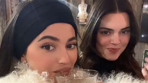 Kylie Jenner Mocks Kendall For ‘copying Her As Sisters Take Bizarre Close Up New Photos That