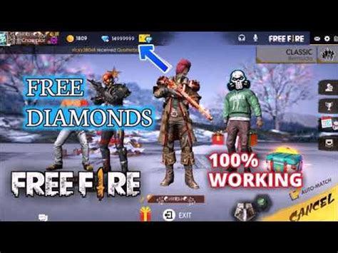Free fire hack script v.2. How to get 999999 diamond for free fire - YouTube