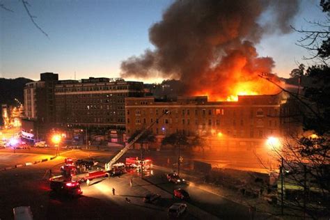 A luat foc bucătăria unui hotel. Incendiu de proportii intr-un hotel din Mamaia