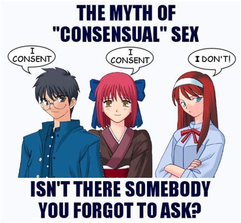 Tsukihime Kohaku Route The Myth Of Consensual Sex Know Your Meme