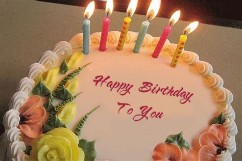 Birthday Cake Animated  With Name Animated Birthday Cake Images