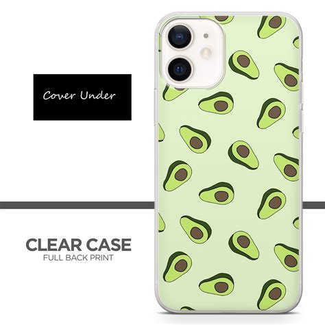 Cute Avocado Case Fit Iphone 12 Pro Iphone 11 Max Iphone Xs Etsy