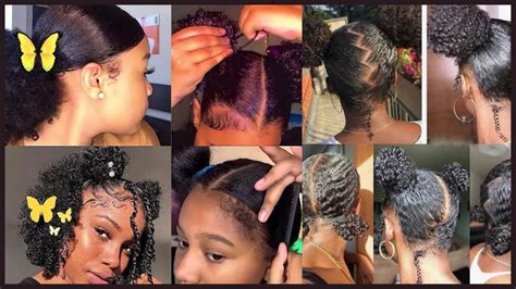💝💚 4 Cute 4c Back To School Hairstyles All About 4c Hair Youtube