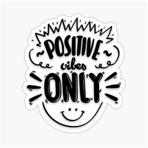 Only Positive Sticker For Sale By Yanisaitech Redbubble
