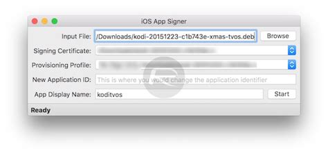 Alternatively, you can purchase the silver or gold from udid registrations package to get a signing certificate and provisioning profile that you can use with ios app signer on your mac. How To Sideload / Install Kodi On Apple TV 4 | Redmond Pie