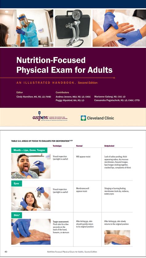 Aspen Nutrition Focused Physical Exam For Adults An Illustrated