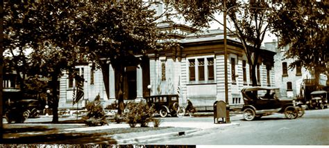 downtown elkhart indiana early 1900 s carnegie library bui… flickr