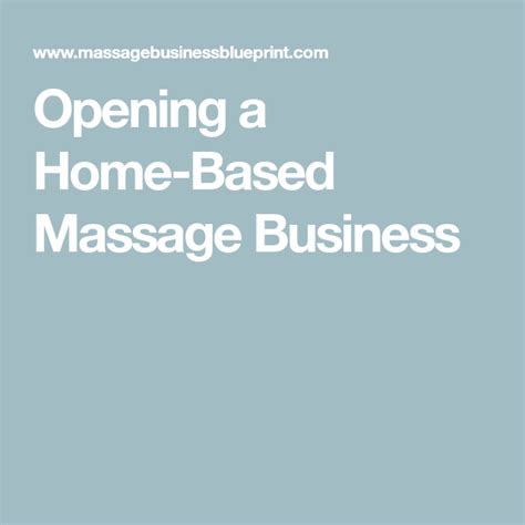 opening a home based massage business massage business massage therapy techniques massage