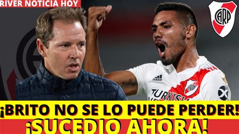 Urgente Tiempo Caliente En El River River Confirma Noticias De