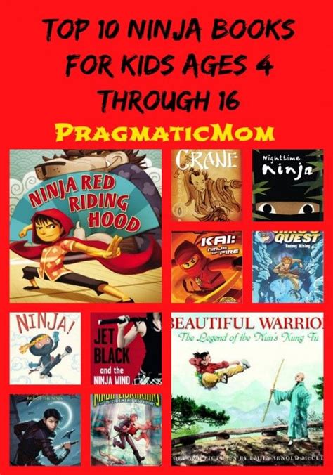 Ninja Books For Kids Our Top Picks Pragmatic Mom Books For Boys