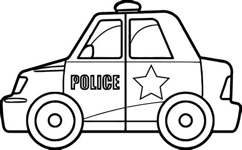 Free Printable Police Car Coloring Pages Pdf
